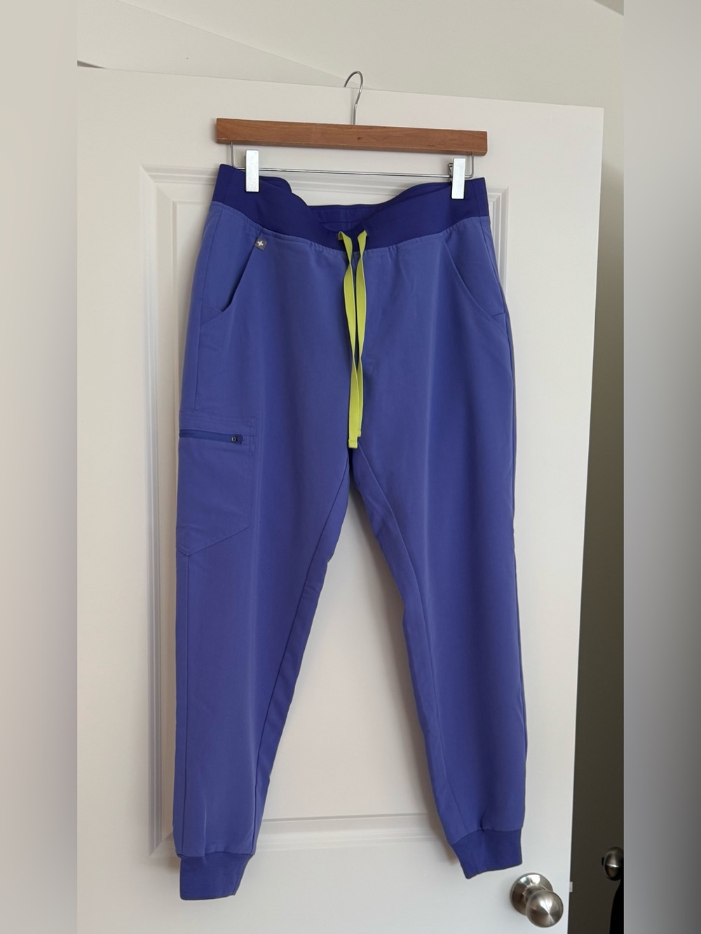FIGS Zamora Jogger Scrub Pants Blueberry.  Worn once  size Medium